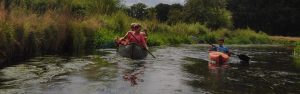 Canoeing on "de Dommel"
